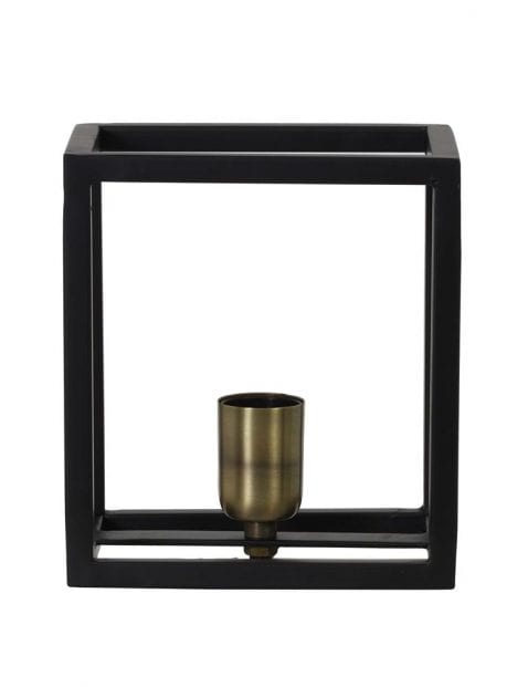 Industriele vierkante wandlamp-1694ZW