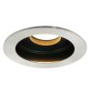 Ronde stalen inbouwspot Mexlite Belton