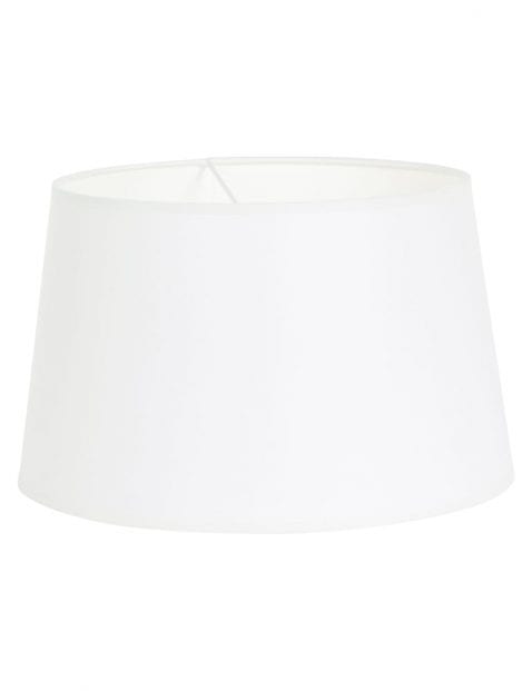 Kleine lampenkap effen wit-K10072S
