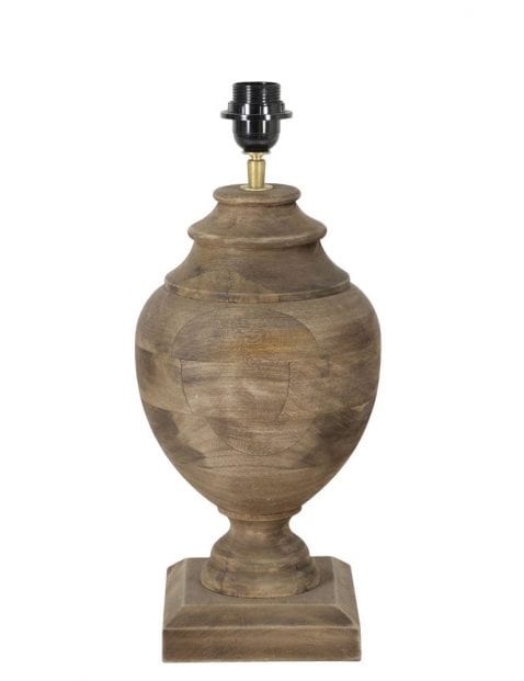 Lamp houten voet-1674B