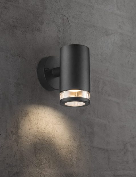 Wandlamp-zwart-metaal-2153ZW-1