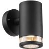Wandlamp zwart metaal-2153ZW