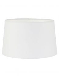 Witte effen lampenkap-K58942S