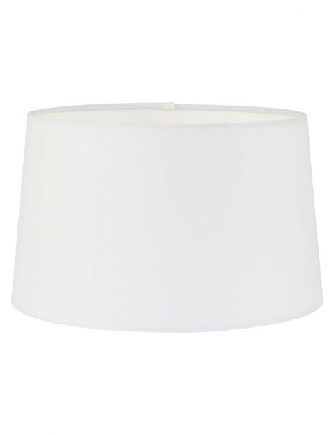 Witte effen lampenkap-K58942S
