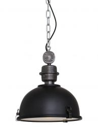 Zwarte industriele hanglamp-7978ZW