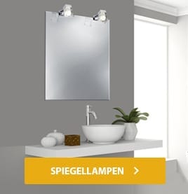 Badkamerverlichting; van spotje tot spiegellamp