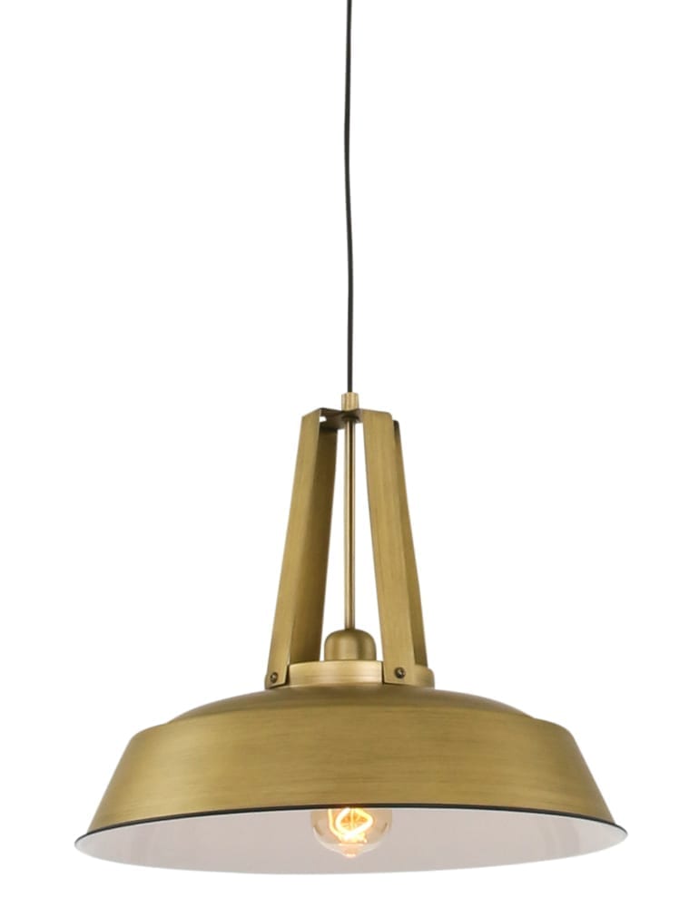 industriele hanglamp goud-7704GO