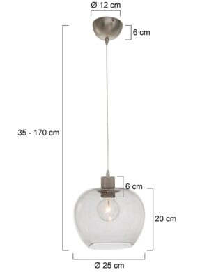 steinhauer-hanglamp-lotus-transparant-glasmetaal-ø25cm-e27-1897st-1