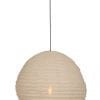 beige stoffen hanglamp-2136B