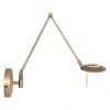 bronzen klassieke wandlamp met knikarm-2110BR