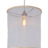 doorschijnende hanglamp katoen-7993W
