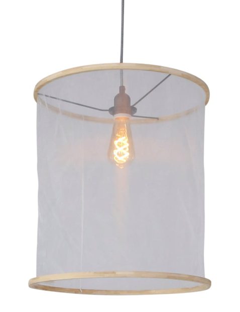 doorschijnende hanglamp katoen-7993W