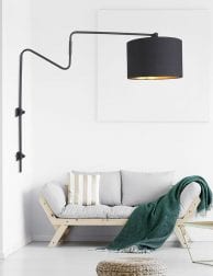 industriele-boog-wandlamp-met-zwarte-kap-2131ZW-2
