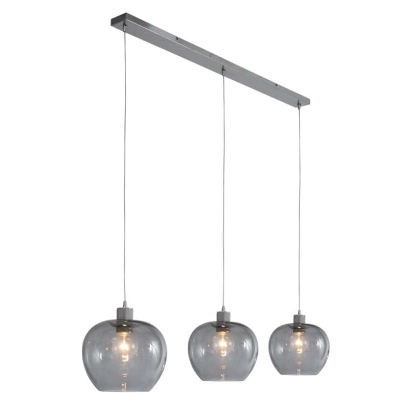 moderne-drielichts-hanglamp-rookglas