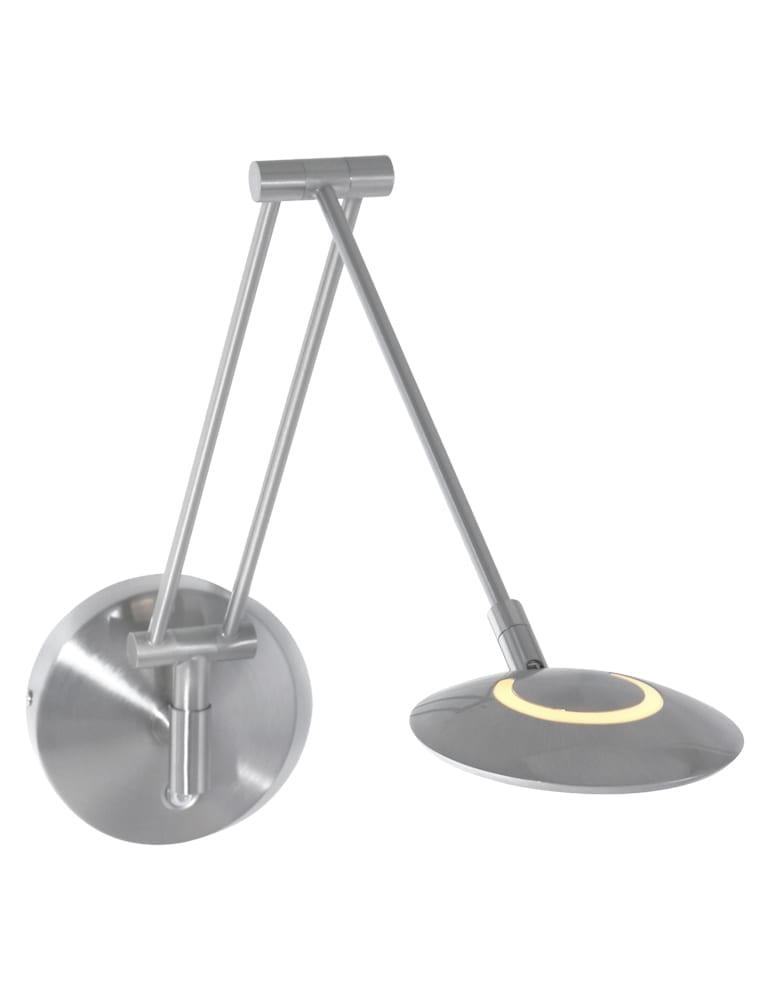 stalen klassieke wandlamp met knikarm-2110ST