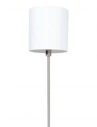 vloerlamp met witte ronde kap-1564ST