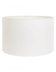 kleine ronde zwarte lampenkap wit-K7977QS