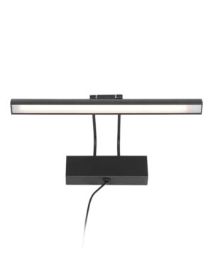 steinhauer-wandlamp-litholed-zwart-kunststofmetaal-schilderijlamp-led-2432zw-1