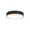 Moderne plafonnière rond LED Steinhauer Ceiling and Wall zwart