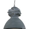 Grote industrielamp beton grijs Mexlite Densi