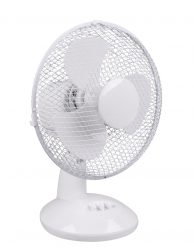 Tafel ventilator met twee standen Trio Leuchten Bergen wit