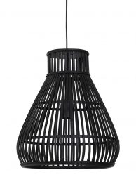 Platte houten draadlamp - 2872ZW