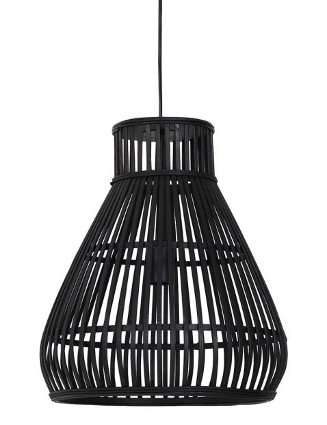 Platte houten draadlamp - 2872ZW