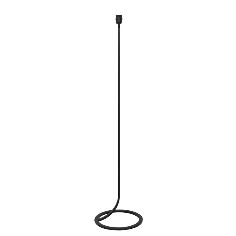 Minimalistische staande lampenvoet Light & Living Mavey zwart