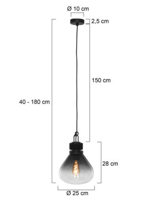 steinhauer-hanglamp-flere-zwart-glasmetaal-ø25cm-e27-2669zw-1