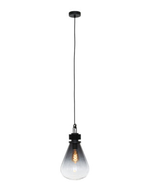steinhauer-hanglamp-flere-zwart-glasmetaal-ø23cm-e27-2670zw-1