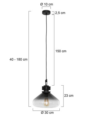 steinhauer-hanglamp-flere-zwart-glasmetaal-ø30cm-e27-2671zw-1