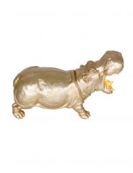Gouden nijlpaard tafellamp-2924GO