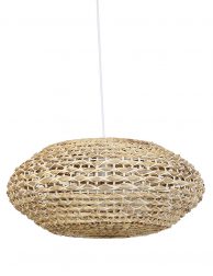 2932BE-Grote rotan hanglamp