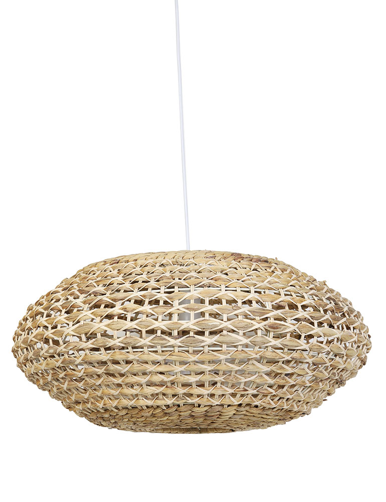 trompet Fotoelektrisch Idool Grote rotan hanglamp Light & Living Tripoli naturel - Directlampen.nl