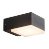 LED buitenlamp kubus Steinhauer Cebu zwart