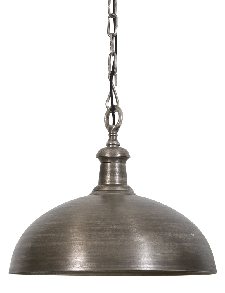 de jouwe Kalmte roterend Hanglamp met ketting Light & Living Demi nikkel - Directlampen.nl