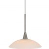 Hanglamp met schotel Steinhauer Tallerken staal