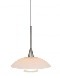 Hanglamp met schotel Steinhauer Tallerken staal