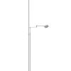 Uplight met zwart glas Steinhauer Turound staal