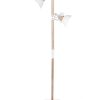 Scandinavische vloerlamp met witte kapjes Mexlite Gearwood