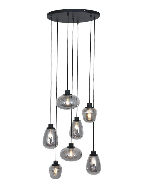 Rookglas videlamp Steinhauer Reflexion zwart