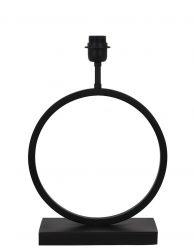 Ronde tafellamp Light & Living Liva Zwart