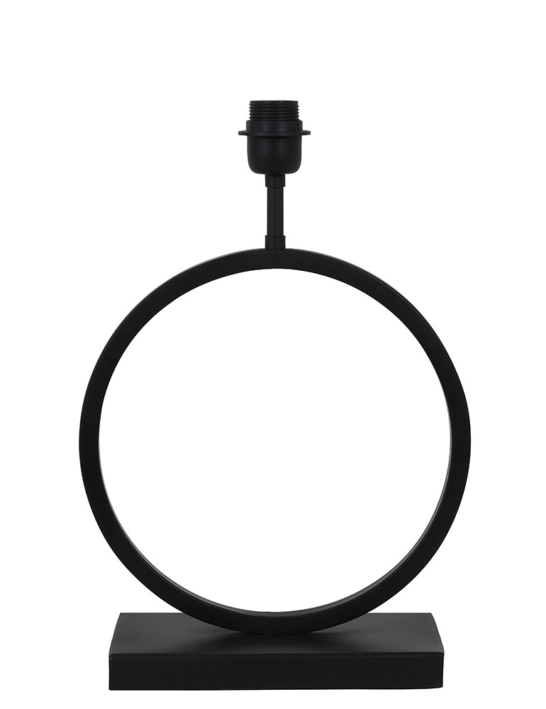 Ronde tafellamp Light & Living Liva Zwart