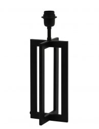 Lampenvoet zwart frame zonder kap-