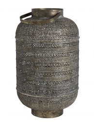 Oosterse tafellamp oud goud-