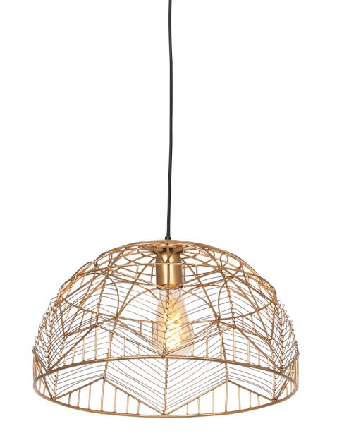 Draad hanglamp zigzag-