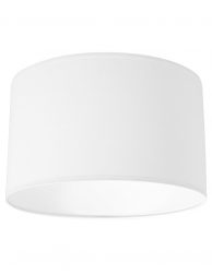 Chintz lampenkap wit - K10682S