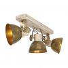 Drielichts plafondlamp met spots-2133BR