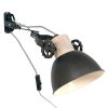 Metalen wandlamp met klem-2752A