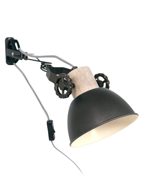 Metalen wandlamp met klem-2752A